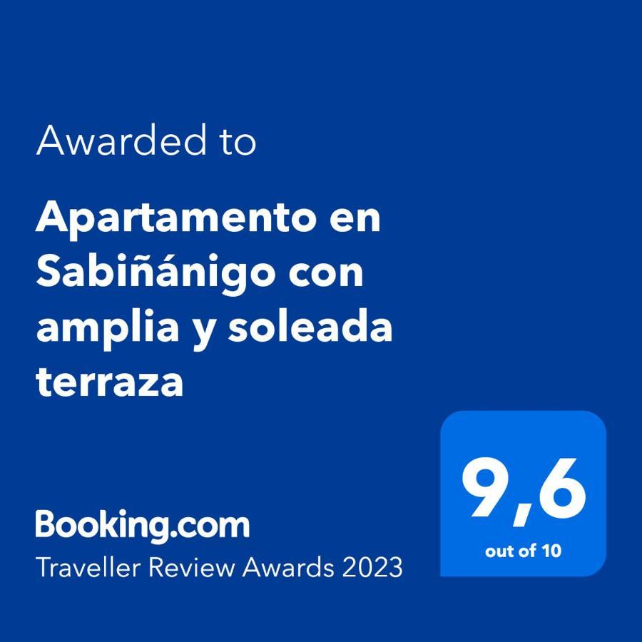 Apartamento en Sabiñánigo con amplia y soleada terraza Exterior foto